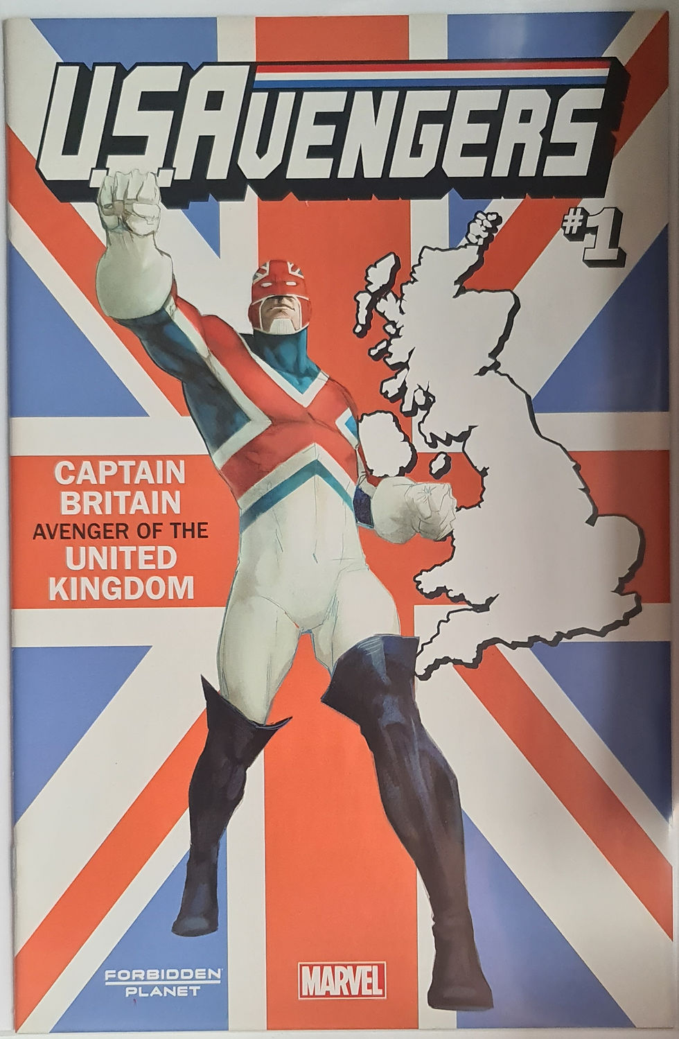 U.S.Avengers #1 (03/2018) - Captain Britain United Kingdom Var US UK NM - Marvel