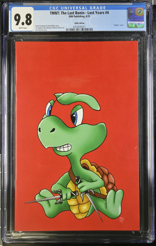 TMNT: Last Ronin - Lost Years #4 (06/2023) -  Heard Negative Virgin Var CGC 9.8