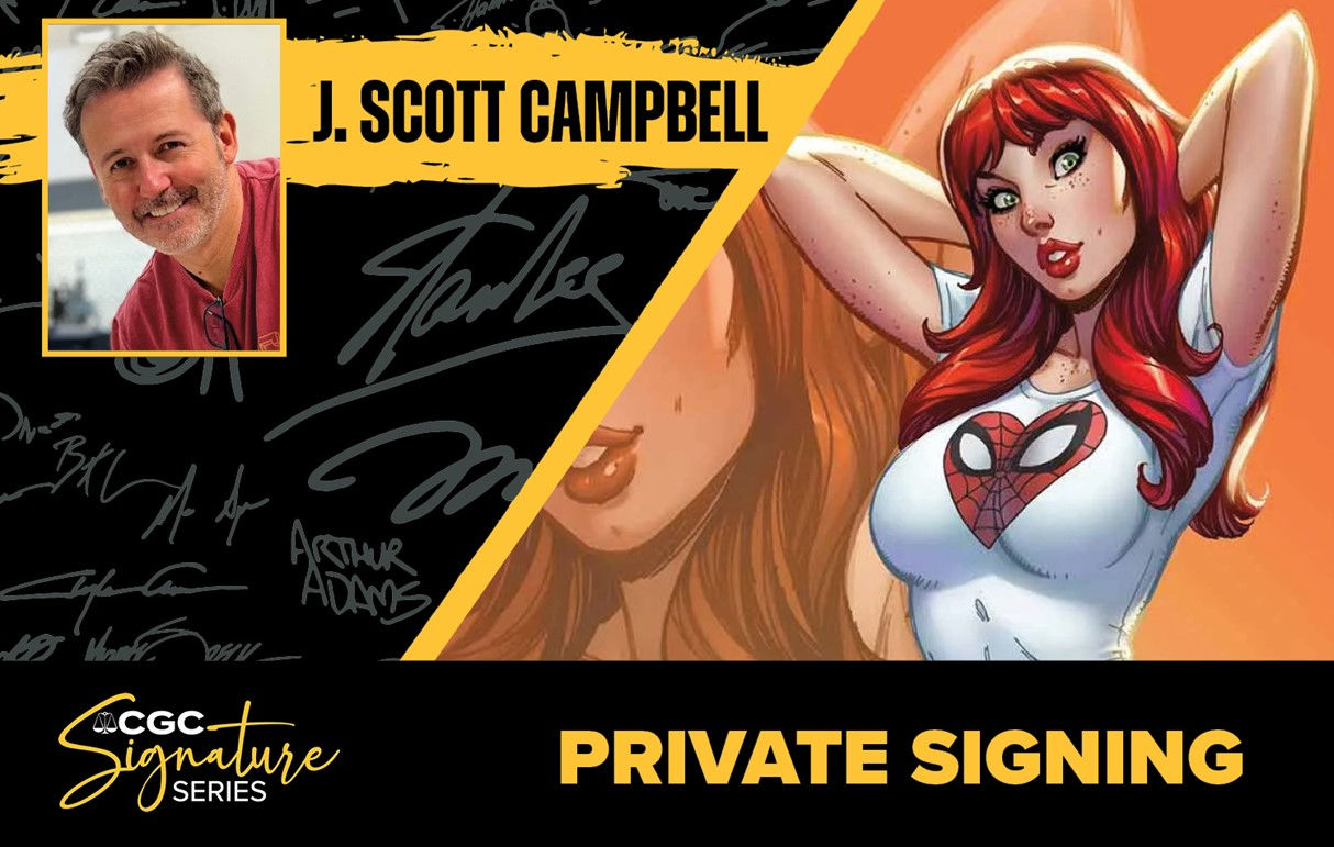 CGC Signature Series Submission - J. Scott Campbell from £125