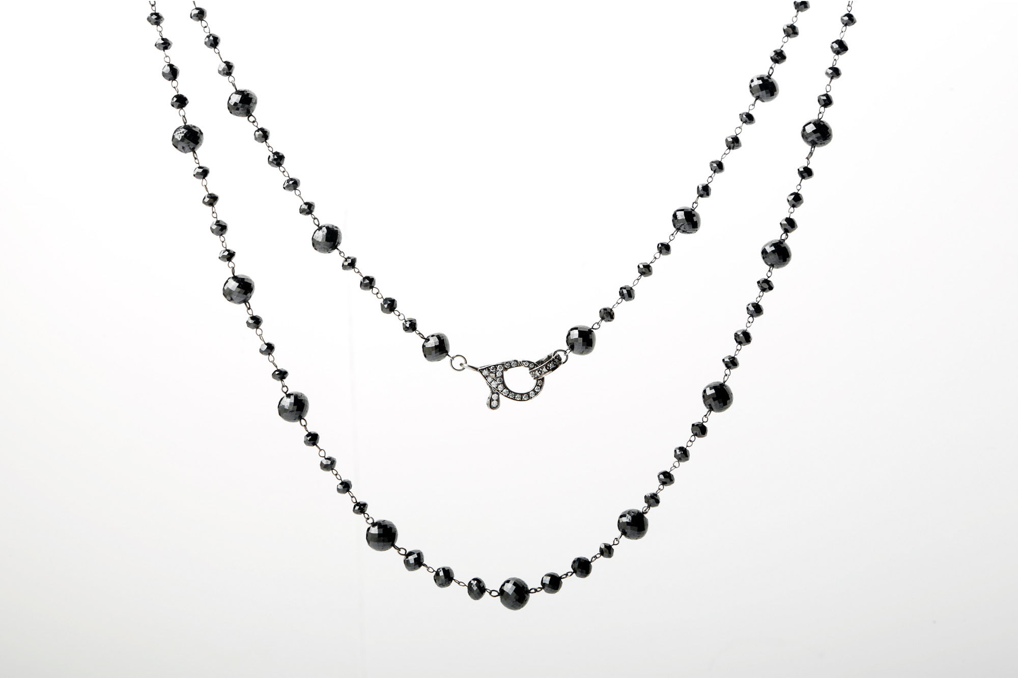 Black Diamond Necklace