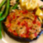 Vegan Stuffed Portobello