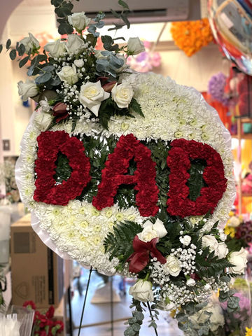 RW06 - DAD ROUND WREATH