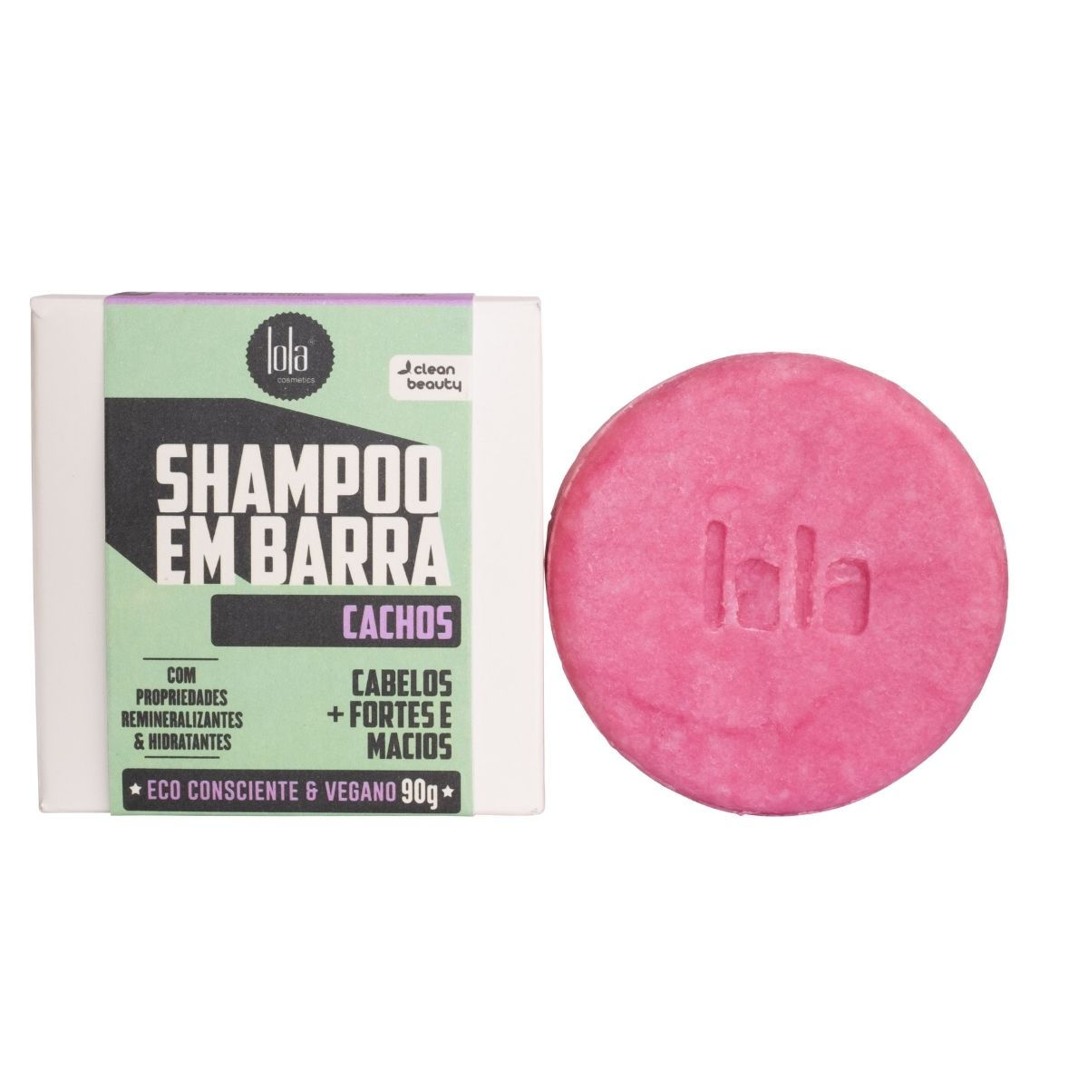 SHAMPOO EM BARRA CACHOS LOLA 90G