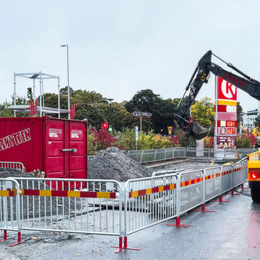 Byggnation elbilsladdare