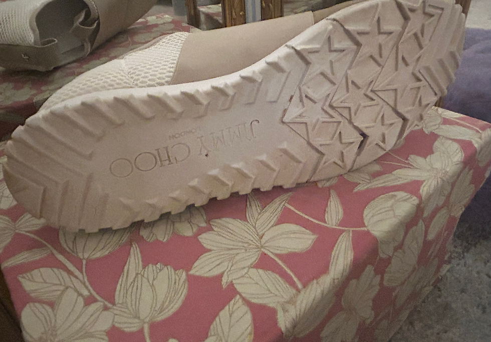 Thumbnail: Jimmy choo Trainers london (worn once ) size 10