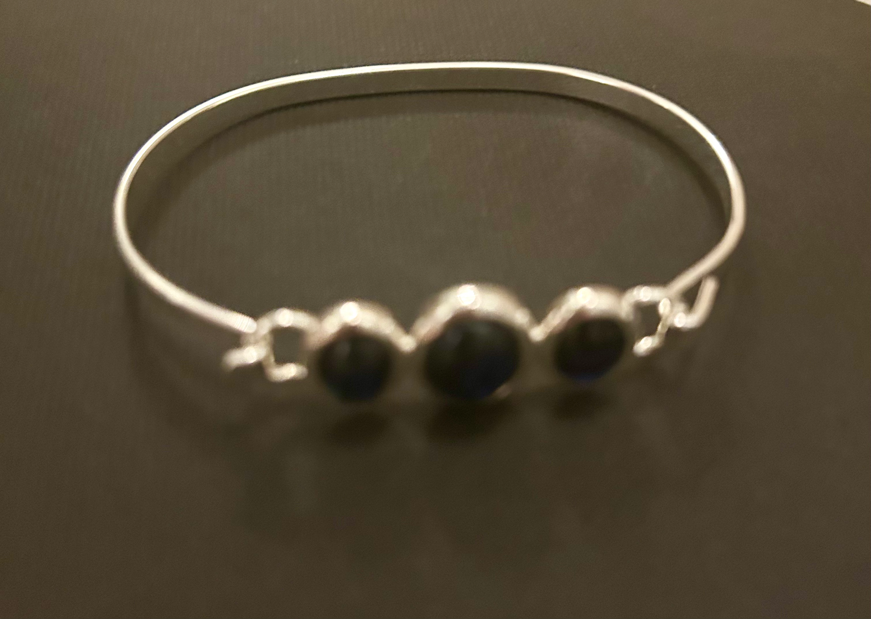 braclet silver plated 