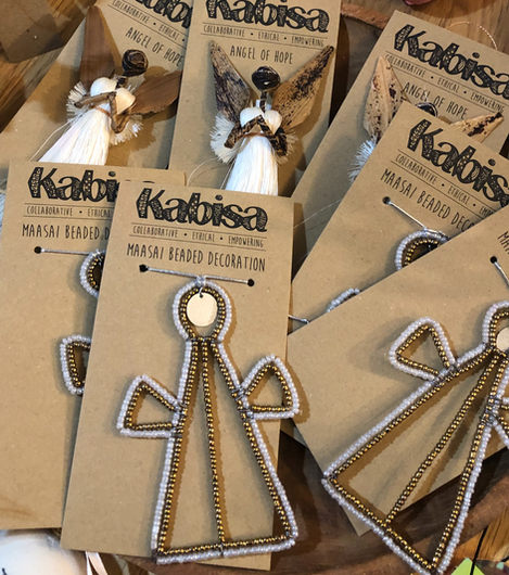 Maasai Beaded Decoration on sale at Leak Gift Shop, Bath