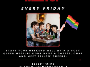 Queer Coffee Meetup every friday Groningen
