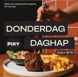 Fixy Daghap iedere donderdag in de Oosterstraat Groningen