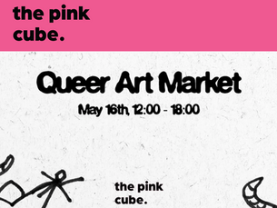 Zaterdag 16 mei - Queer Art market in TRAV12