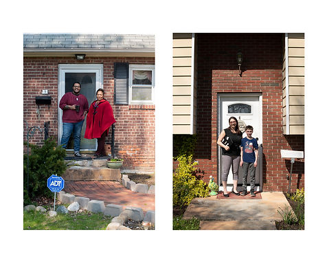 pandemic, isolation, social distance, front door, portrait