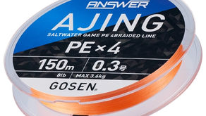 Gosen Answer Ajing PE X4 - Why This JDM Braid Rules European Light Game
