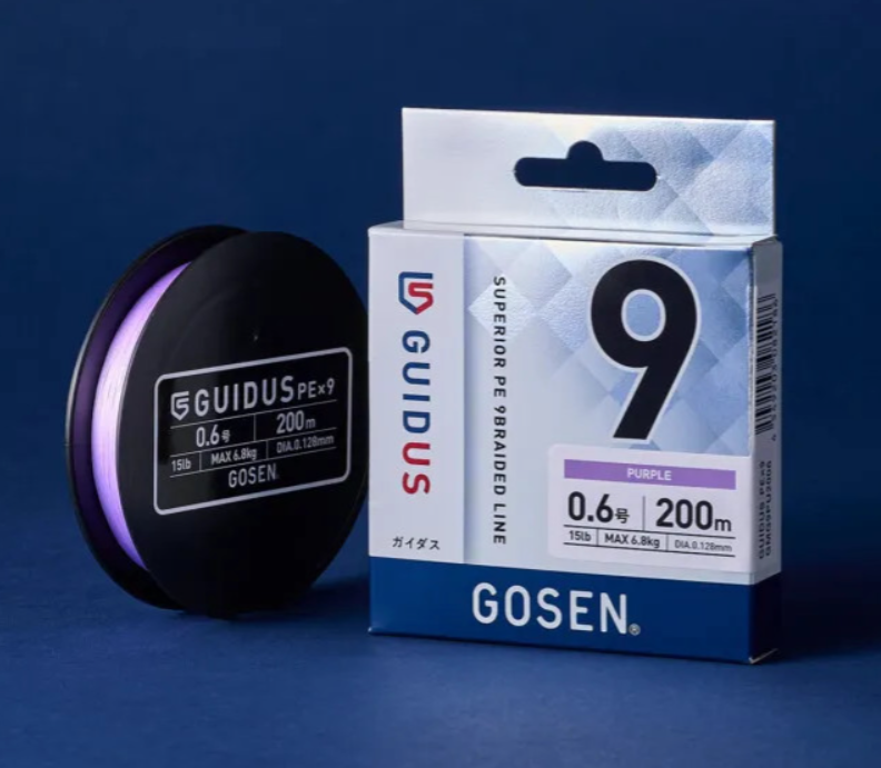 GOSEN フロートラインEX 50m 7号　9本 Gosen Guidus - x9 Braided Line | Ajing Store