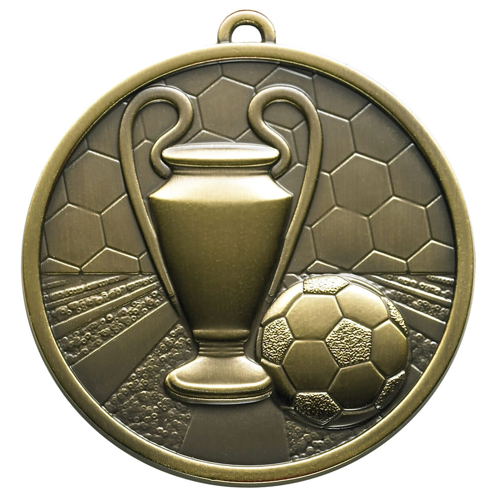 Thumbnail: 50mm Football Trophy Medal - 3 Colours - G500/1/2