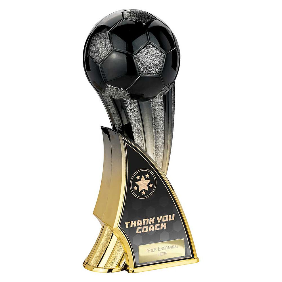 Thumbnail: Firestorm Gold and Black Football Award - Multiple Options