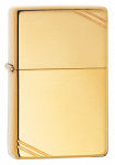 Zippo Lighter -  Vintage High Polished Brass