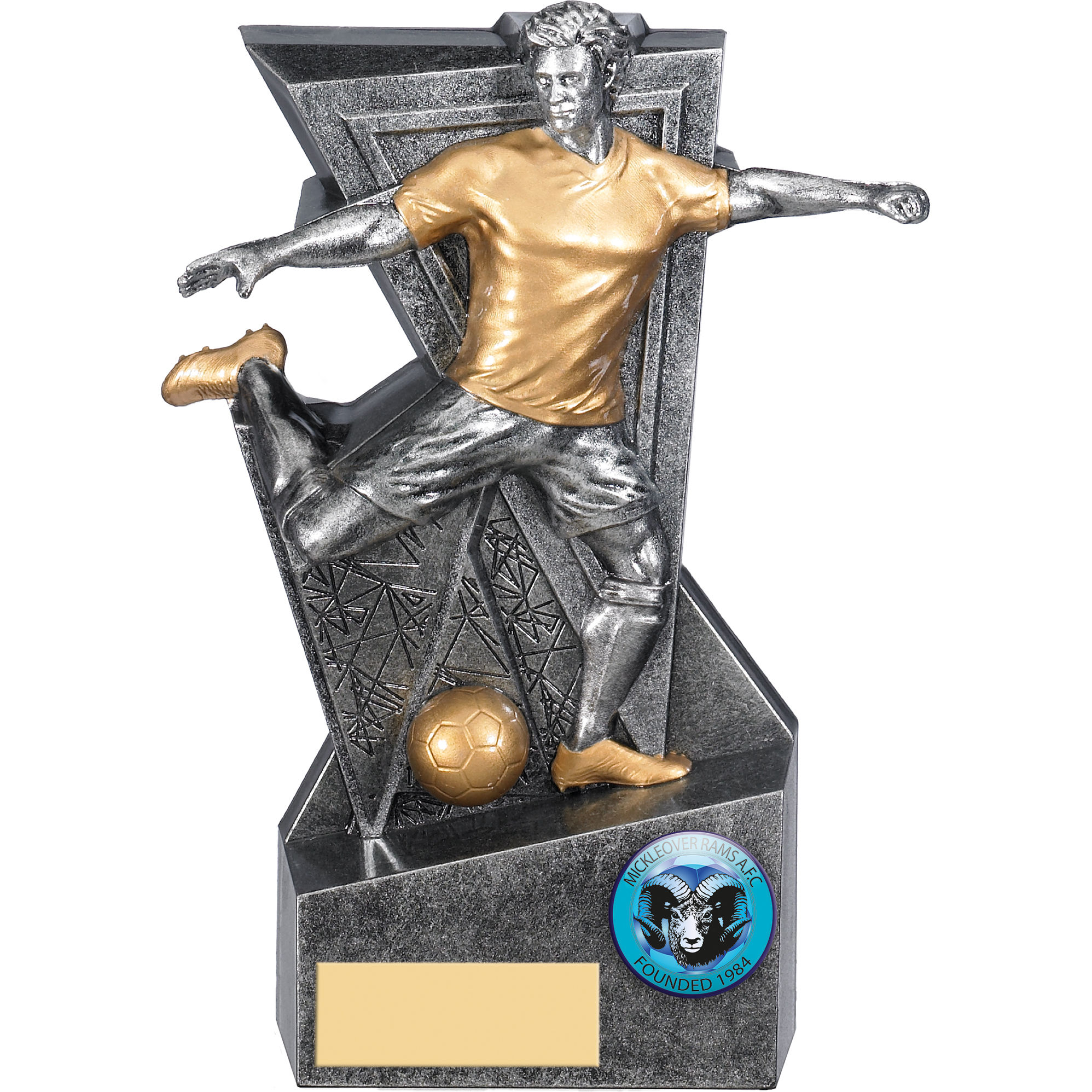 Legacy Football Award Antique Silver RF232