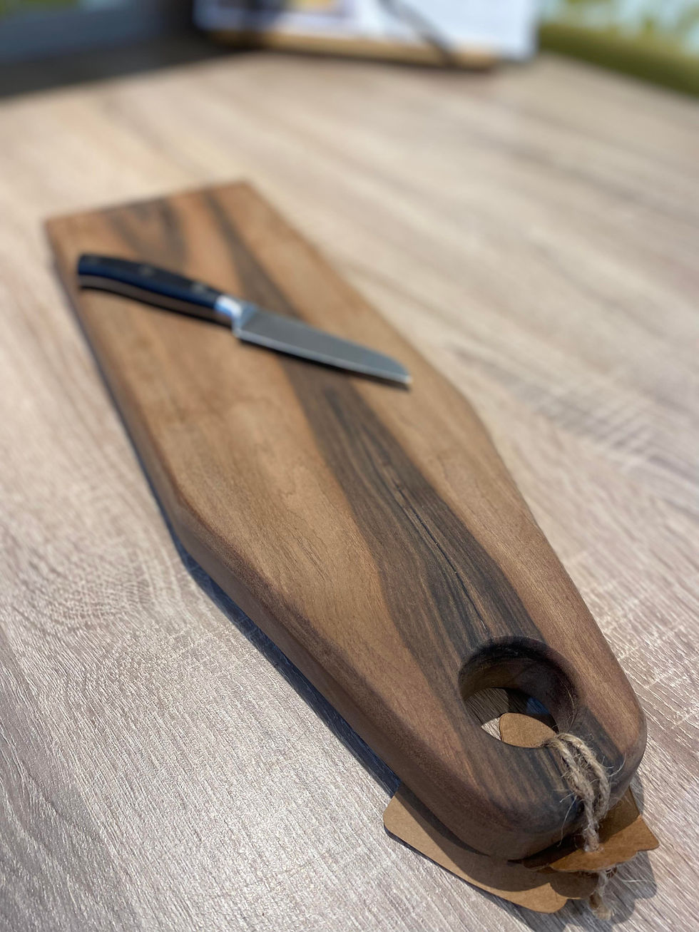 Walnut Hand  Crafted Serving Board - Charcuterie