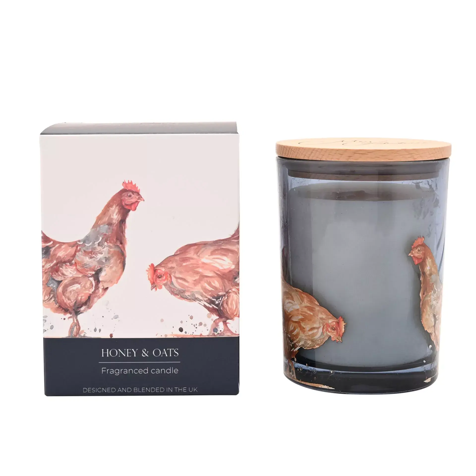 Meg Hawkins Chicken Candle - Free Personalisation