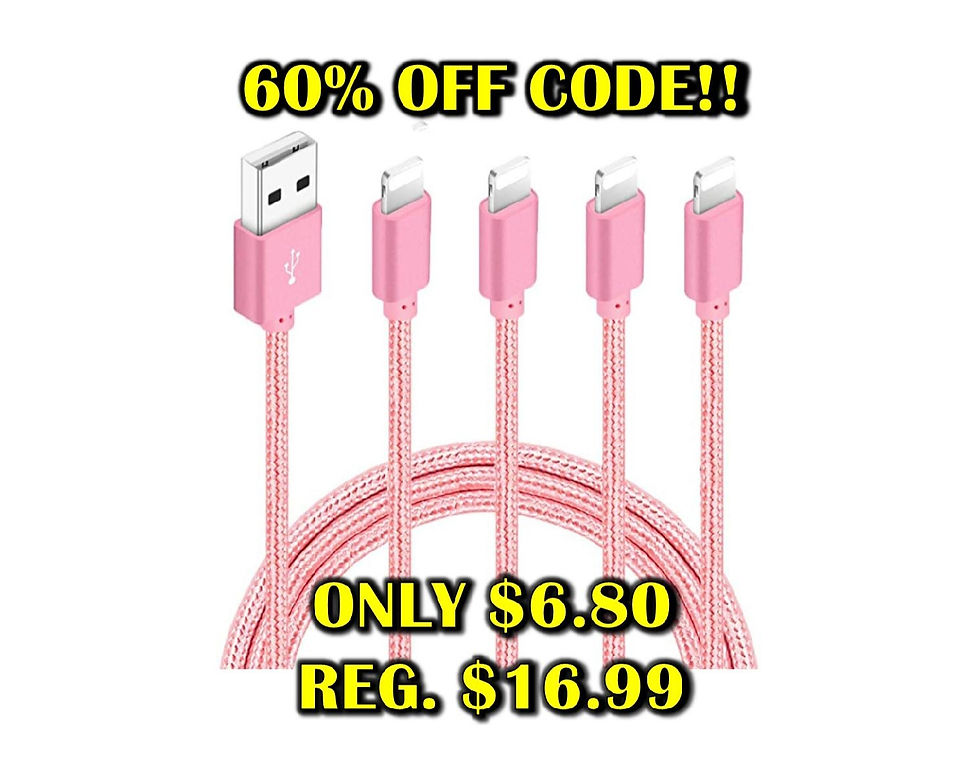 $6.80 4 - Pack iPhone Chargers