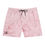 Thumbnail: Men's Pink Marble Mid-Length Swim Shorts - Summer Beach Essentials