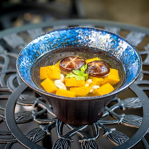 Canh Bí Đỏ Hạt Điều