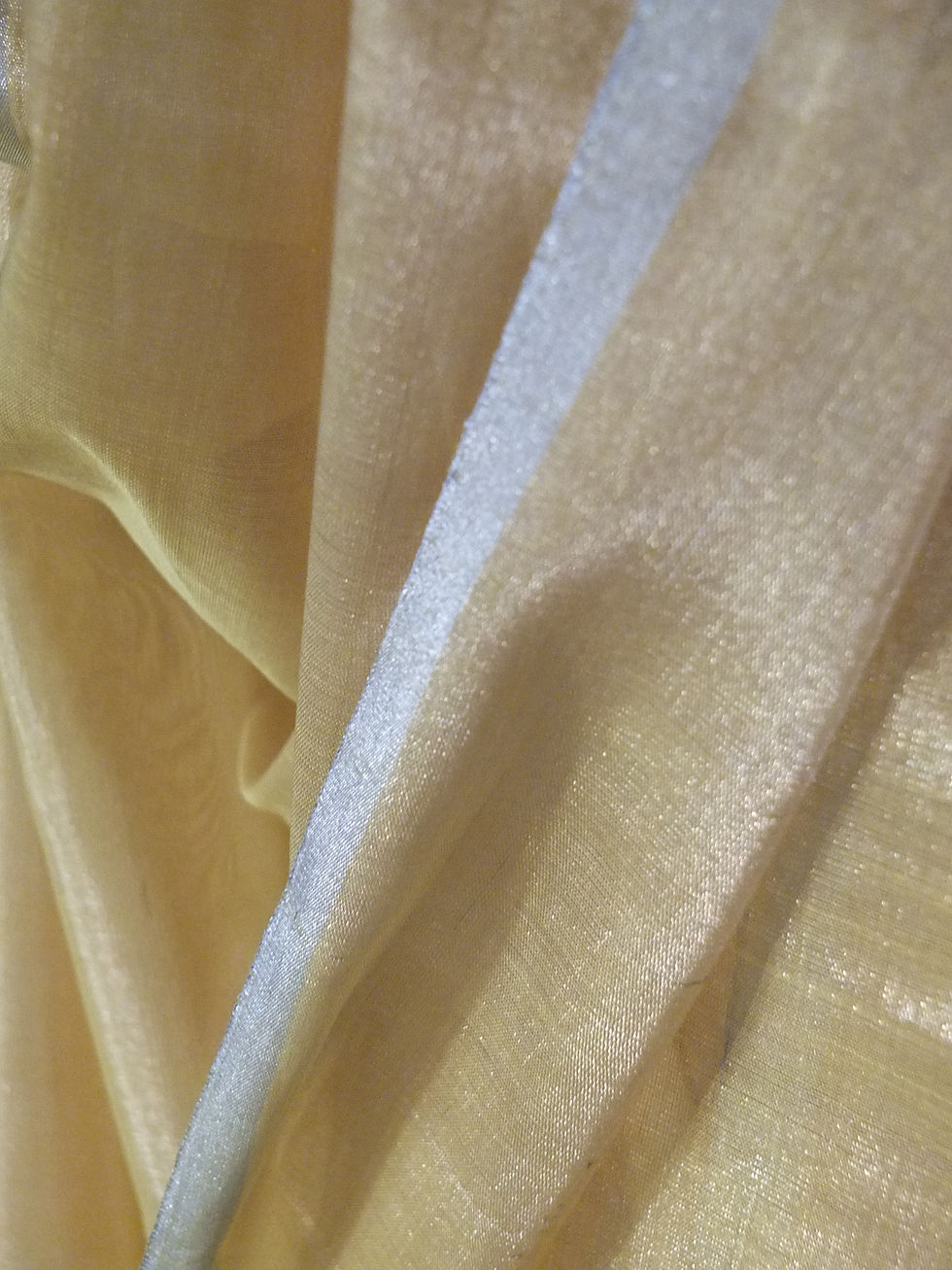 Thumbnail: Happy and I know it! | Maheshwari Handloom Tissue Saree