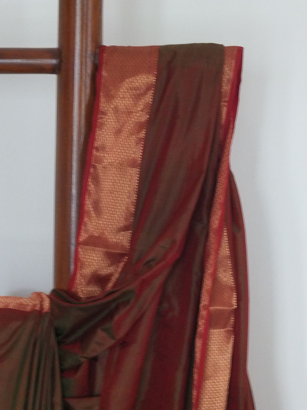 Thumbnail: Olive Oyl | Maheshwari Handloom Cotton Silk Saree