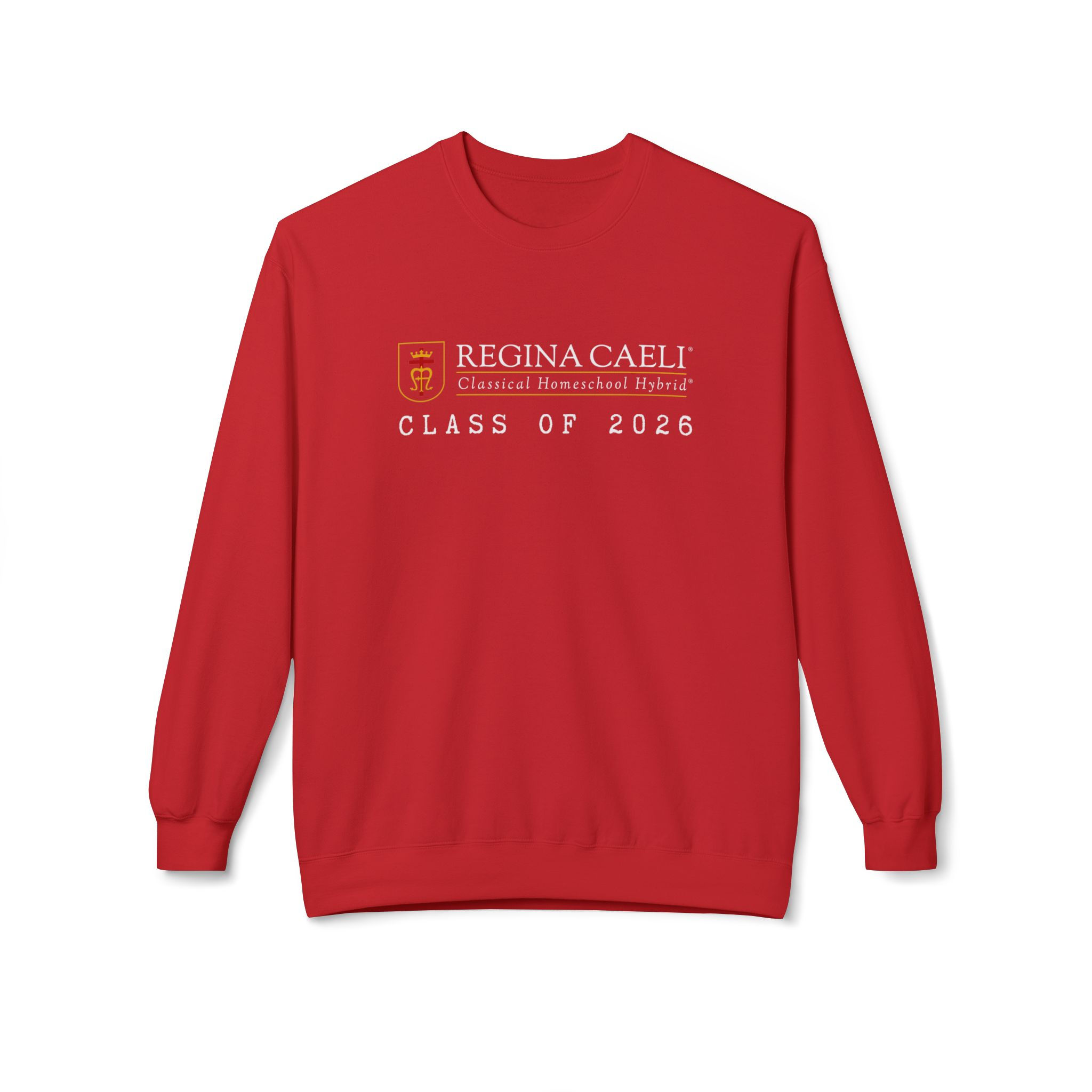Regina Caeli Academy Crewneck Sweatshirt - Standard Logo