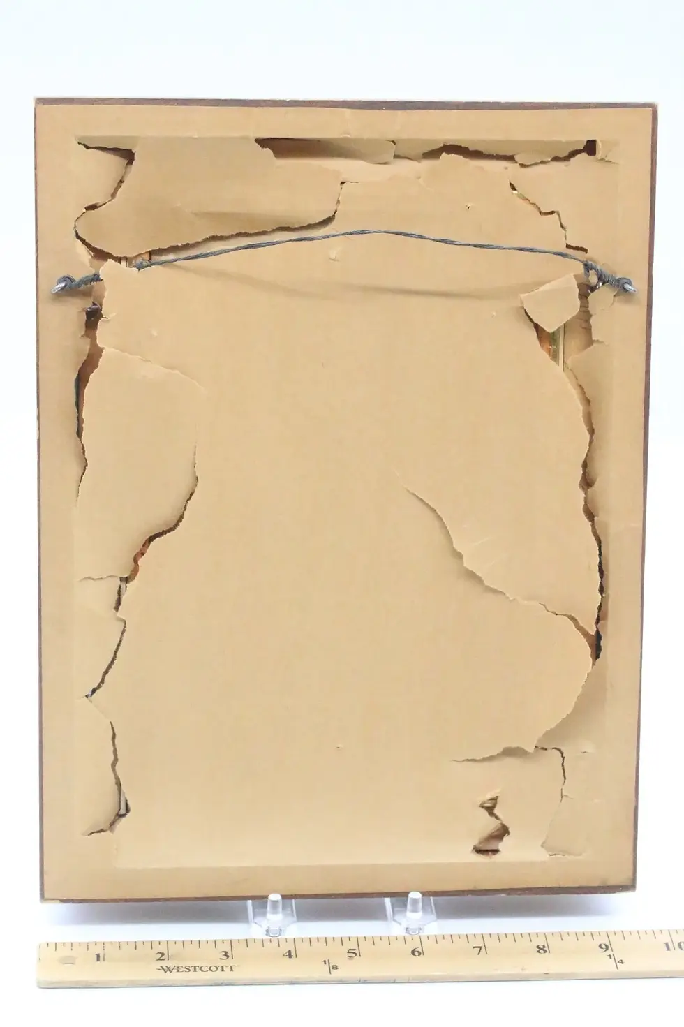 Thumbnail: Vertical Two-Plaque Zionist Frame (Ahad Ha’am & Joseph Trumpeldor)