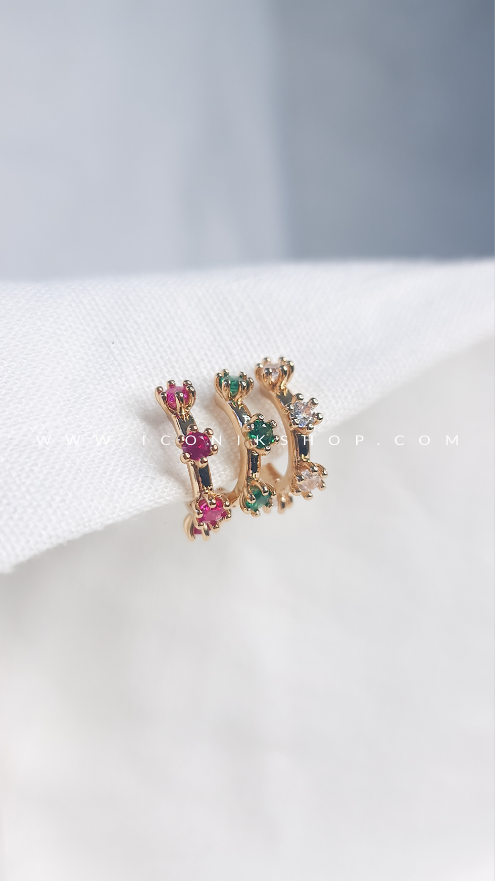 Miniatura: ARO SOLITARIO MULTI STRASS