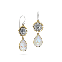 Kristal Be the Light Pear Drop Earrings - Glisten
