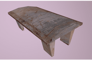 3D_桌子_貼圖練習