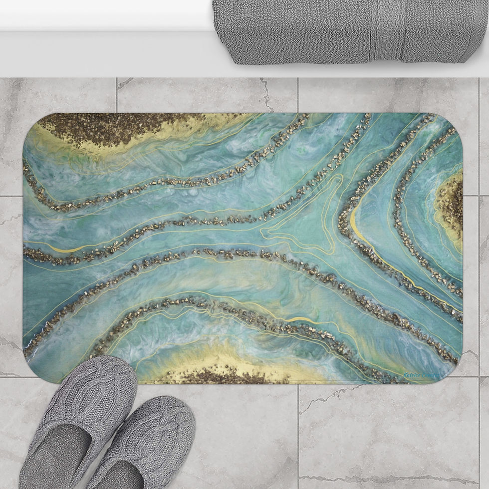 Thumbnail: Bath Mat - Serene River