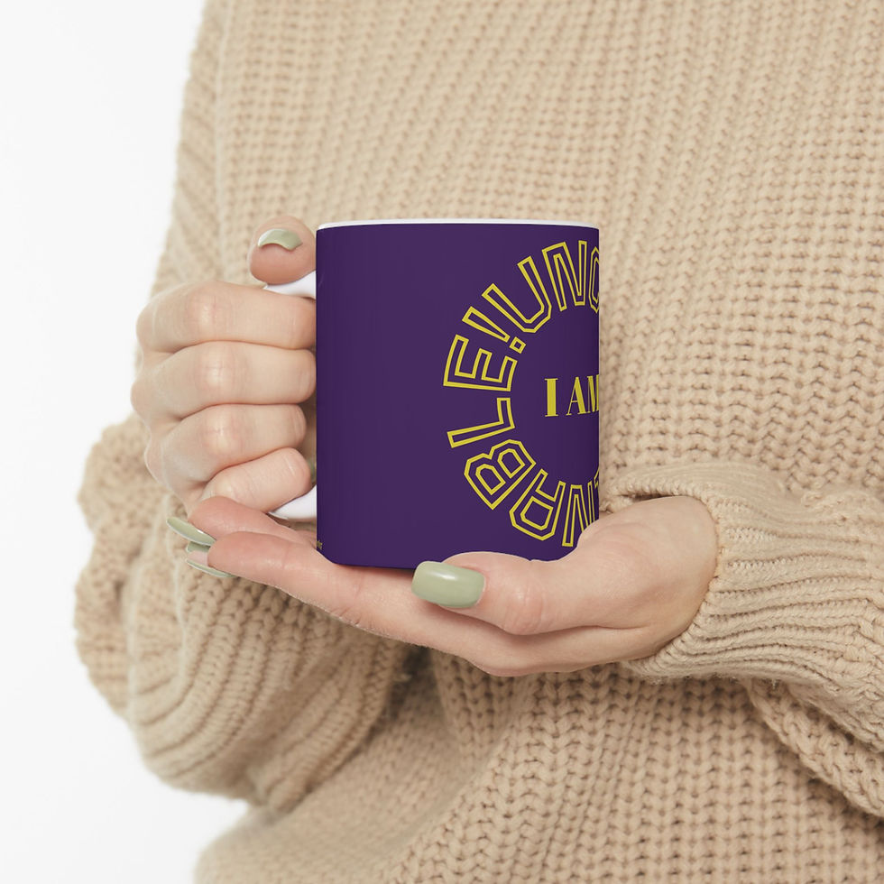 Thumbnail:  Ceramic Mug — I AM Uncontainable!