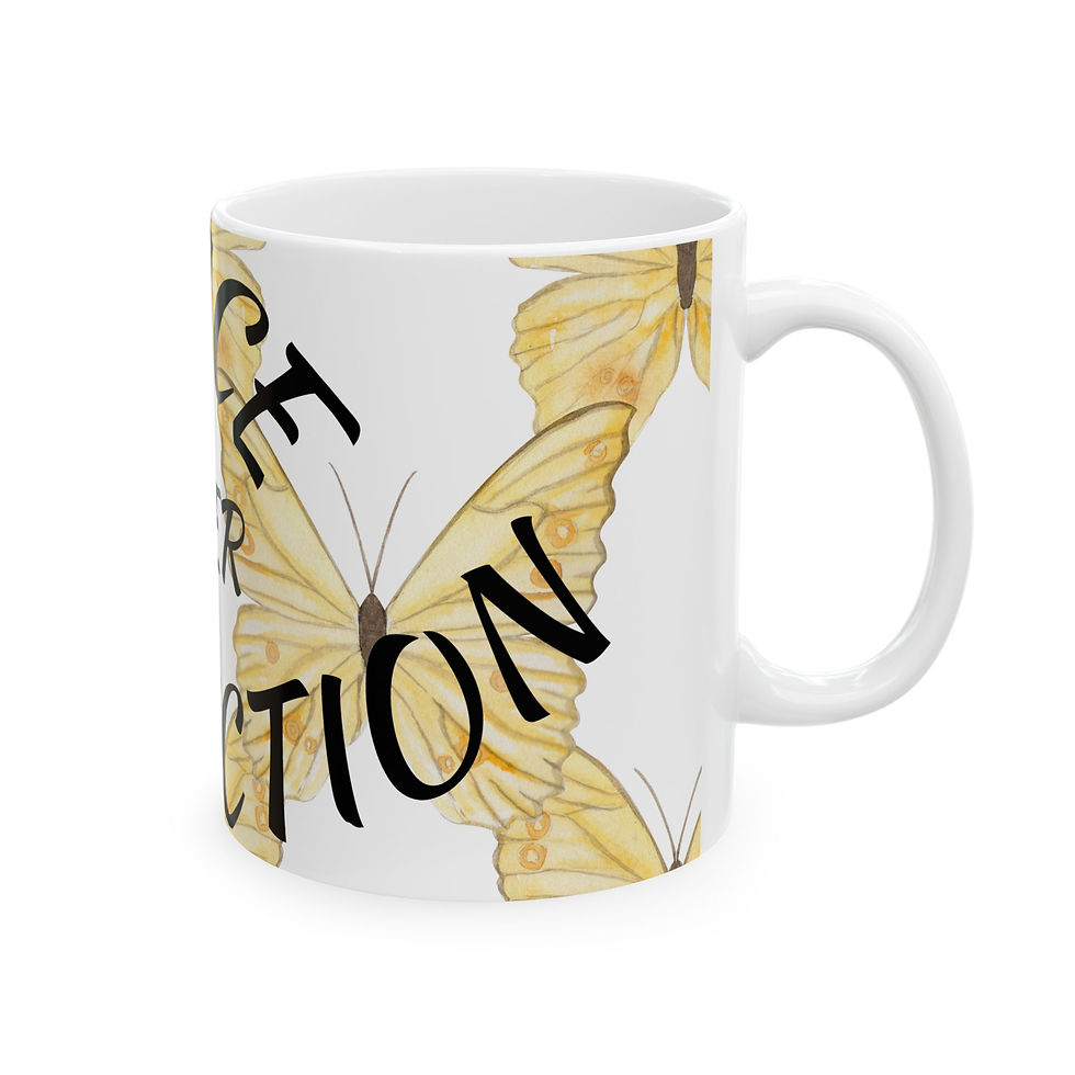 Thumbnail: Ceramic Mug - Peace Over Perfection