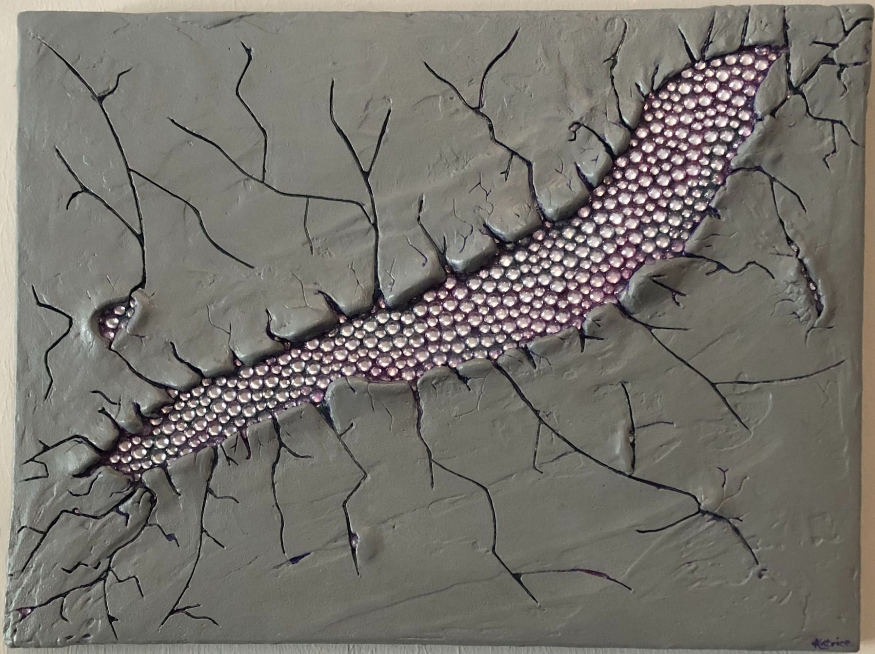 "BREAKTHROUGH" 24"x18"x1.5"