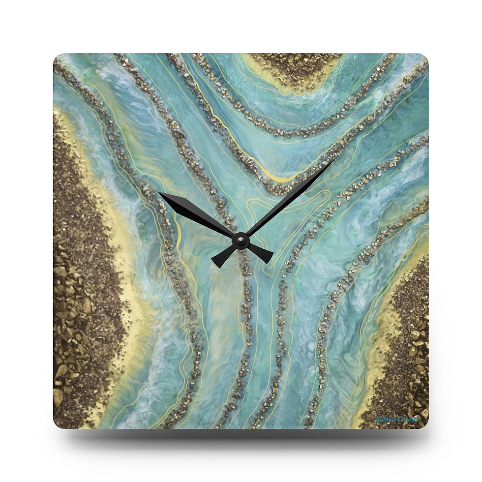 Thumbnail: Wall Clock - Serene River 