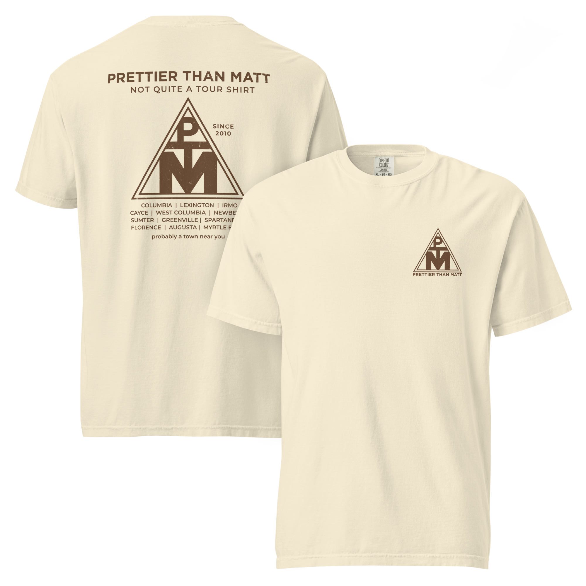 Comfort Colors "Tour Shirt" - Double-sided