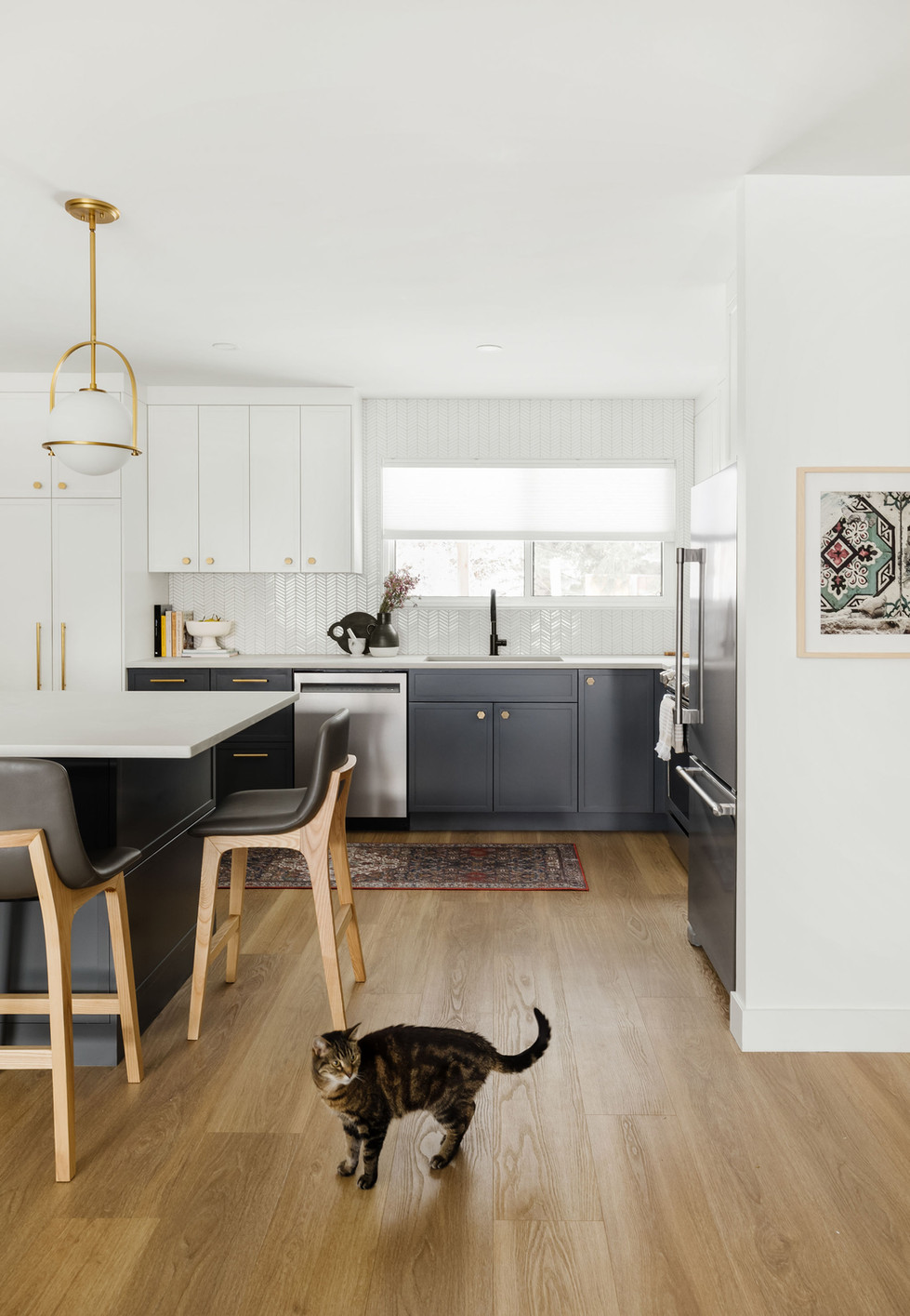 Eclectic kitchen renovation