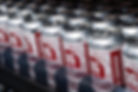 Labelled cans