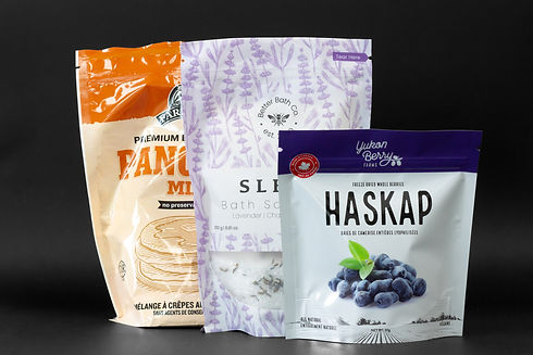 Variety of flexible pouches