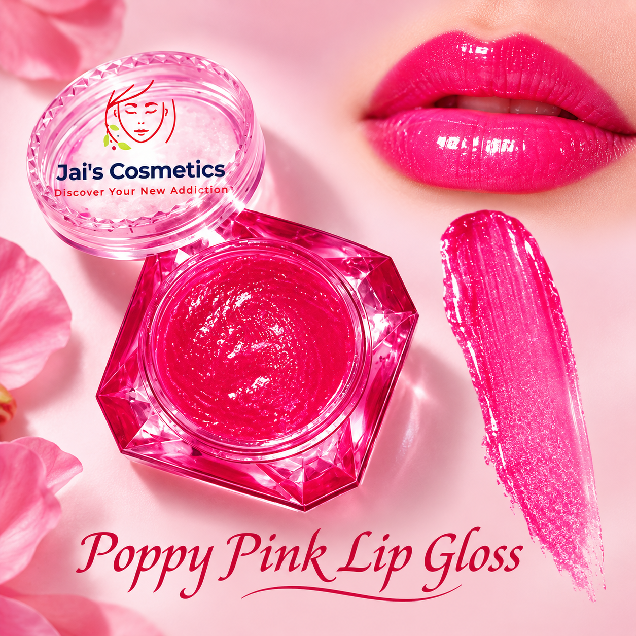 Poppy Pink Lip Gloss