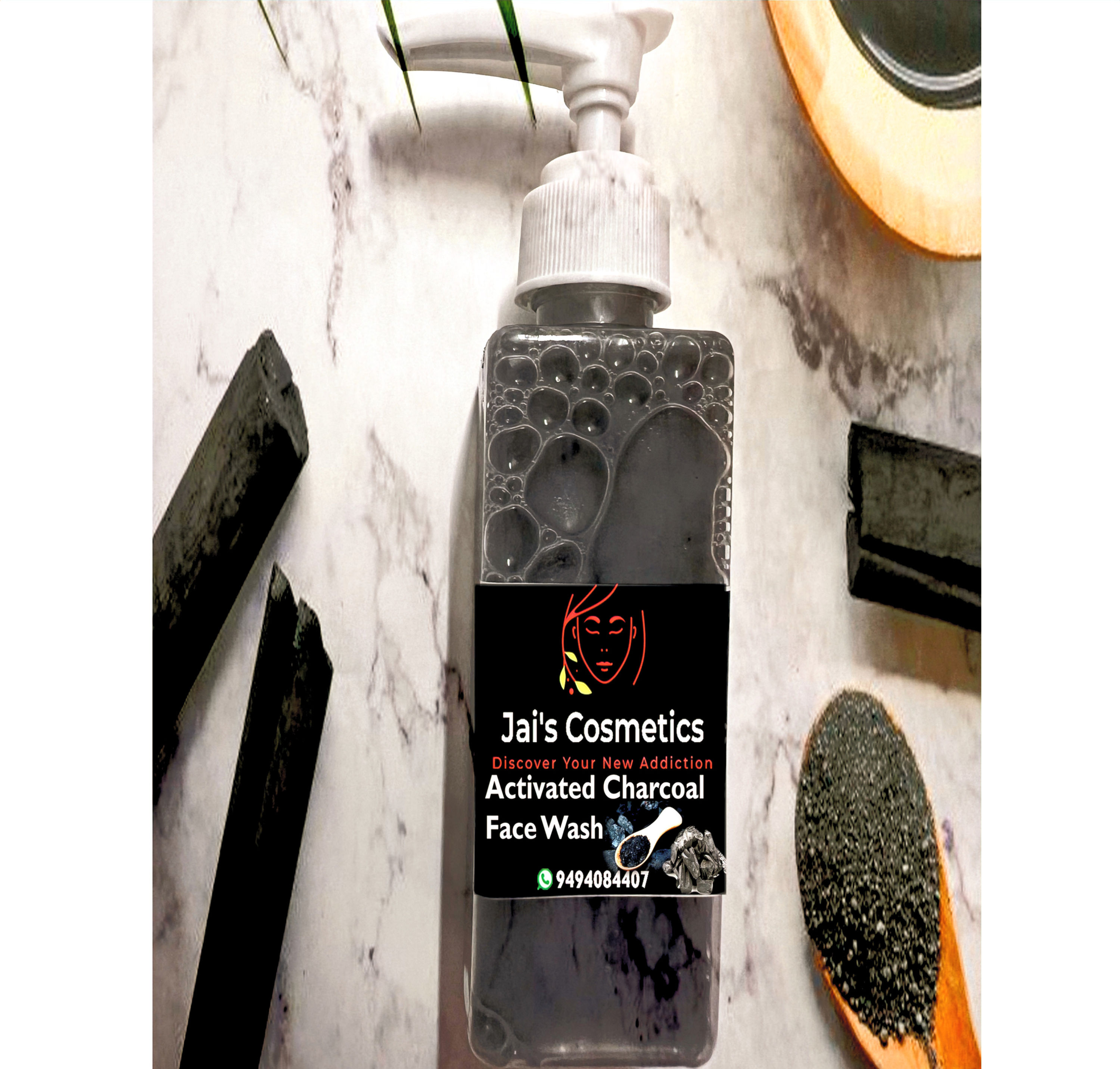 Charcoal Face Wash 100 Ml