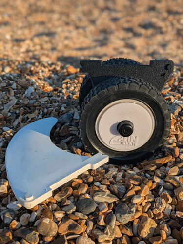 Quick-lock wheels side detail