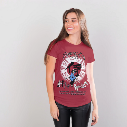 Thumbnail: Samurai-Con Red Shirt PLUS Art Sweepstakes Ticket
