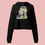 Thumbnail: Bardot Crop Hoodie