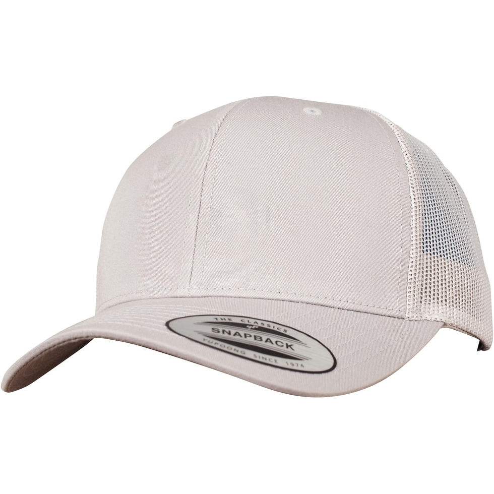 Thumbnail: Classic Retro Trucker Snapback Cap Bright Colors by Yupoong