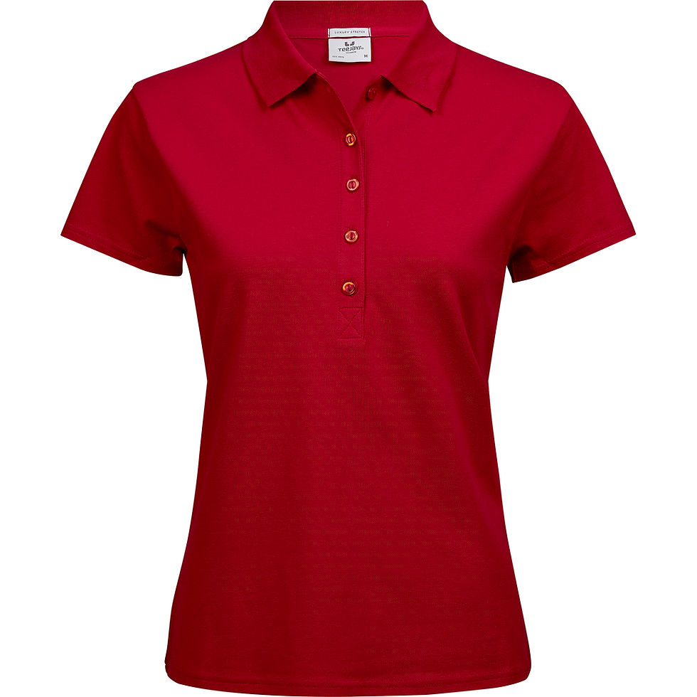 Thumbnail: Tee Jays Women's Luxury Stretch Polo Bright Colors