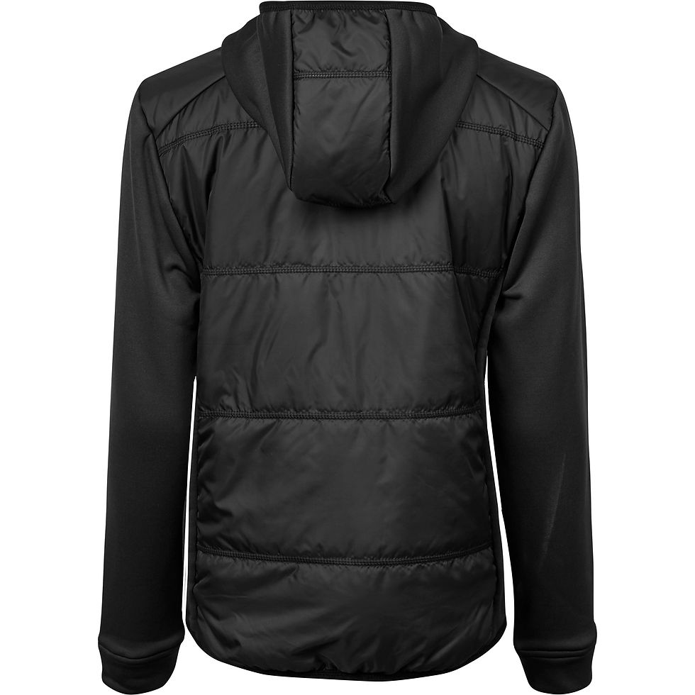 Thumbnail: Tee Jays Women's Hybrid-Stretch Hooded Jacket